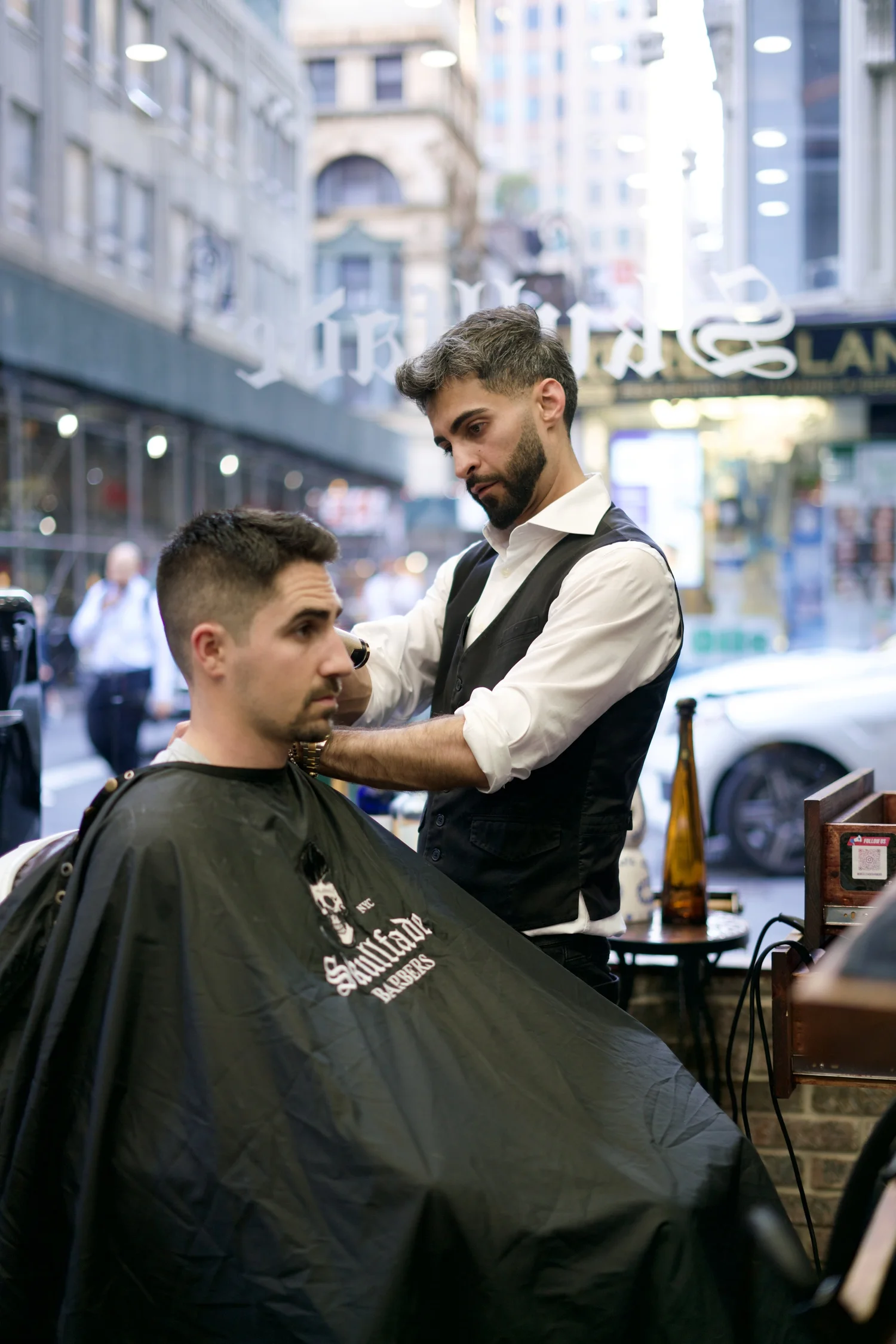 Mark, The Founder at Skullfade Barbers